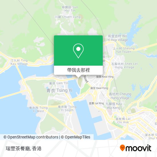 瑞豐茶餐廳地圖