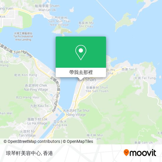 琅琴軒美容中心地圖
