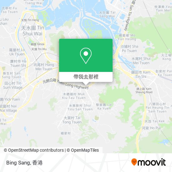 Bing Sang地圖