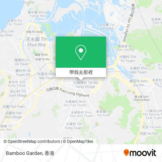 Bamboo Garden地圖