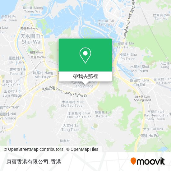 康寶香港有限公司地圖