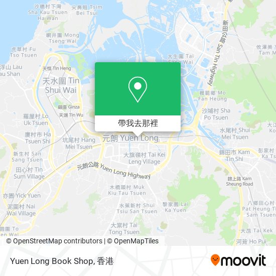 Yuen Long Book Shop地圖
