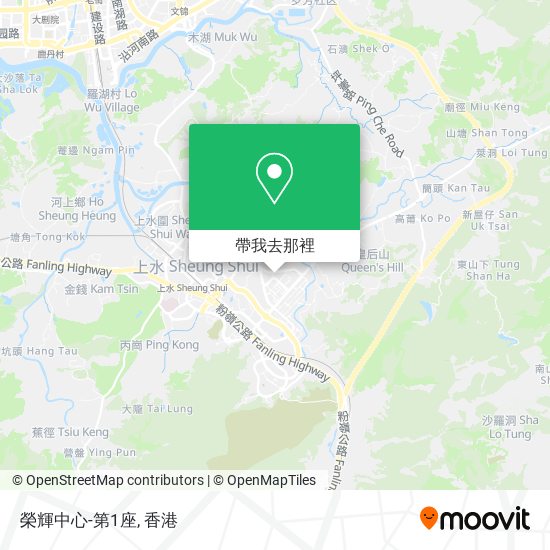 榮輝中心-第1座地圖