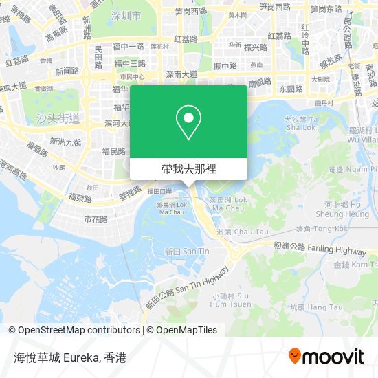 海悅華城 Eureka地圖