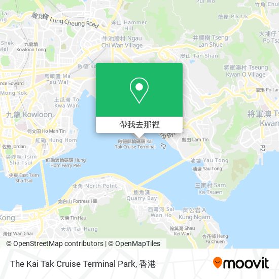 The Kai Tak Cruise Terminal Park地圖