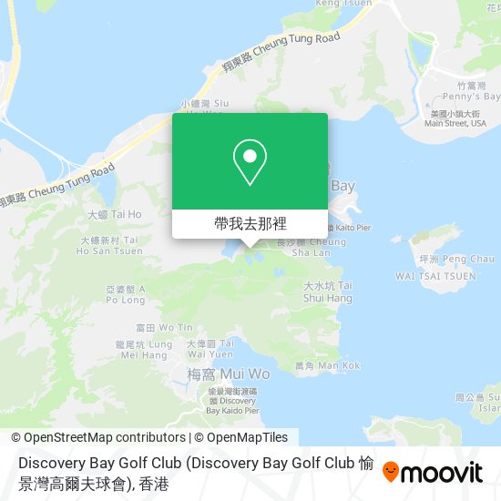 Discovery Bay Golf Club地圖