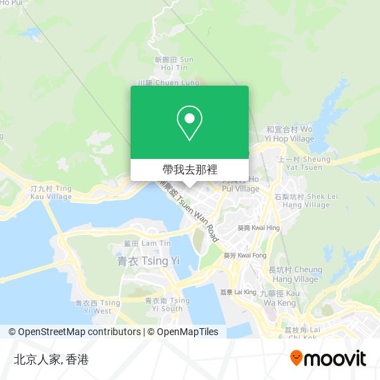 北京人家地圖