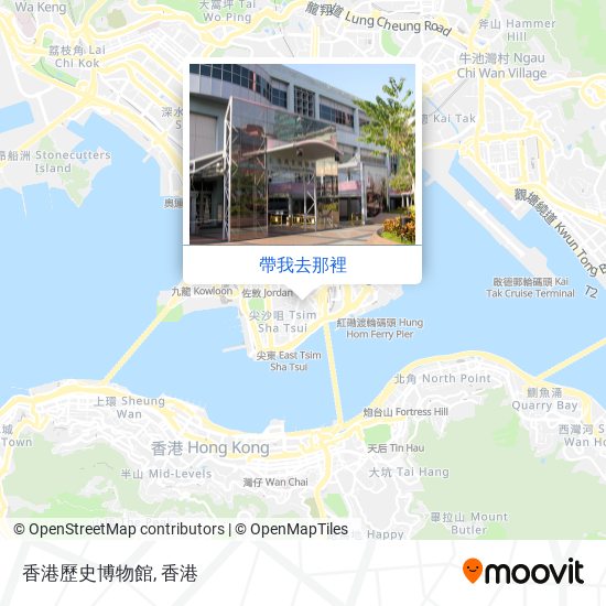 香港歷史博物館地圖