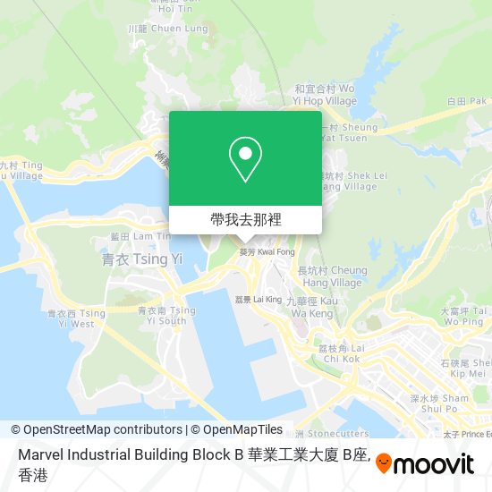 Marvel Industrial Building Block B 華業工業大廈 B座地圖