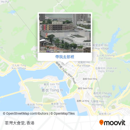 荃灣大會堂地圖