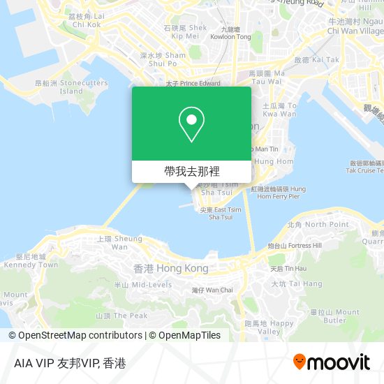 AIA VIP 友邦VIP地圖