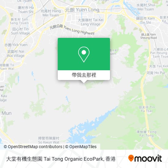 大棠有機生態園 Tai Tong Organic EcoPark地圖