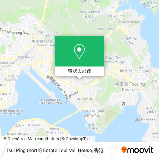 Tsui Ping (north) Estate Tsui Mei House地圖