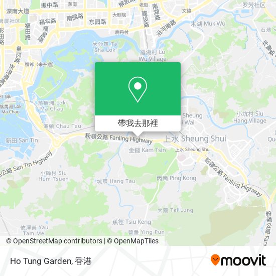 Ho Tung Garden地圖