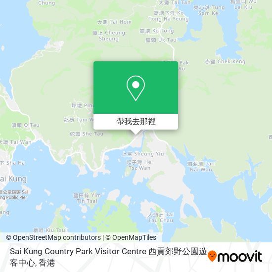Sai Kung Country Park Visitor Centre 西貢郊野公園遊客中心地圖