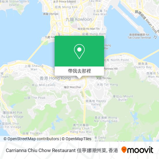 Carrianna Chiu Chow Restaurant 佳寧娜潮州菜地圖