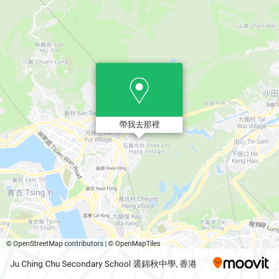 Ju Ching Chu Secondary School 裘錦秋中學地圖