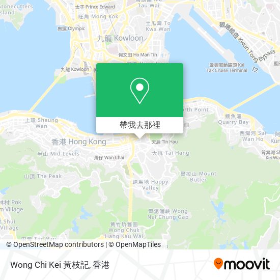 Wong Chi Kei 黃枝記地圖