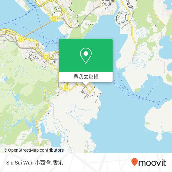 Siu Sai Wan 小西灣地圖