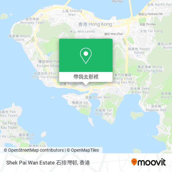 Shek Pai Wan Estate 石排灣邨地圖