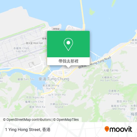 1 Ying Hong Street地圖