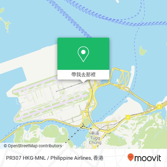 PR307 HKG-MNL / Philippine Airlines地圖