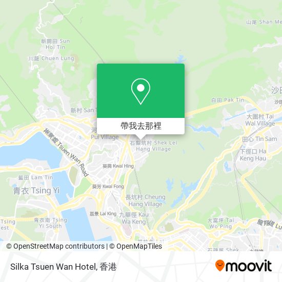 Silka Tsuen Wan Hotel地圖