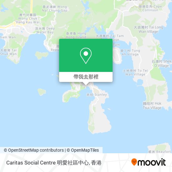 Caritas Social Centre 明愛社區中心地圖