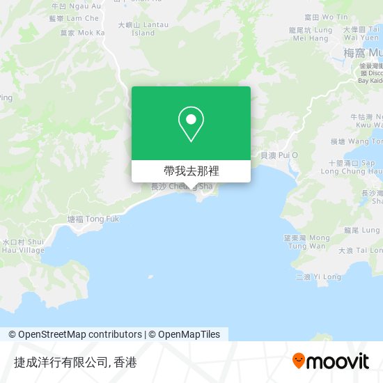 捷成洋行有限公司地圖
