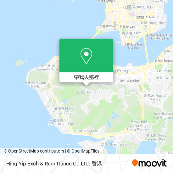 Hing Yip Exch & Remittance Co LTD地圖