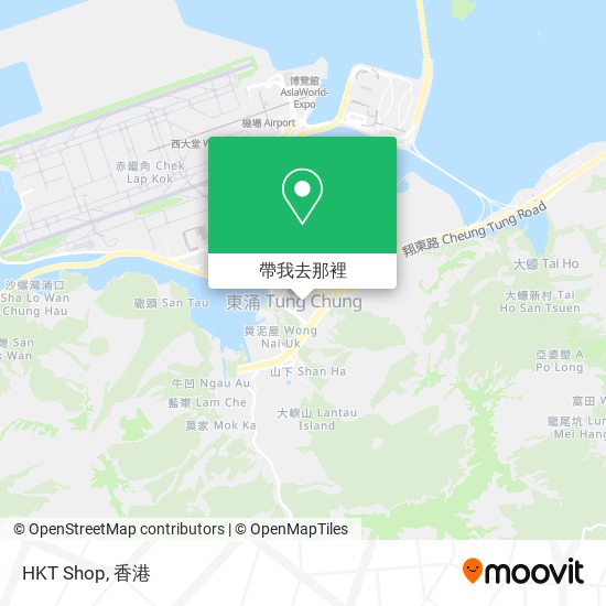HKT Shop地圖