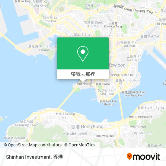 Shinhan Investment地圖