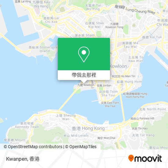 Kwanpen地圖