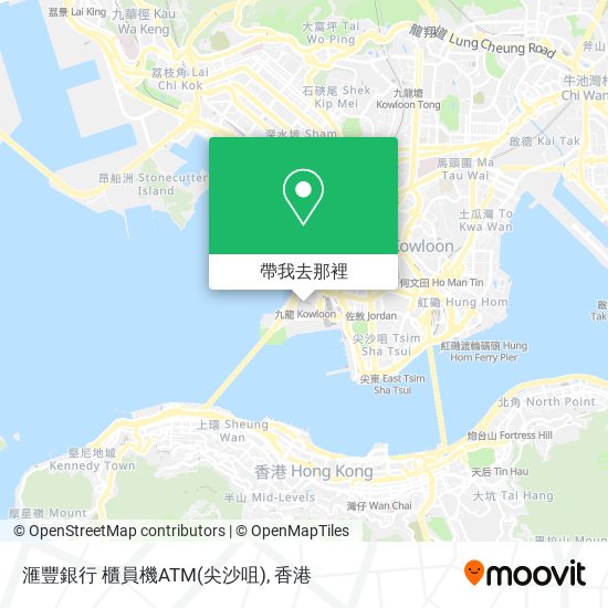 滙豐銀行 櫃員機ATM(尖沙咀)地圖