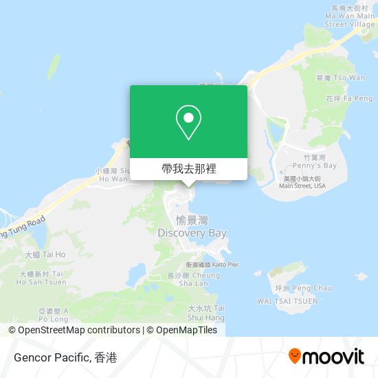 Gencor Pacific地圖