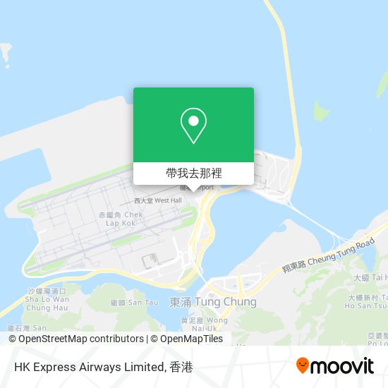 HK Express Airways Limited地圖