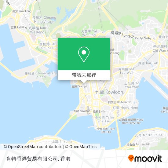 肯特香港貿易有限公司地圖