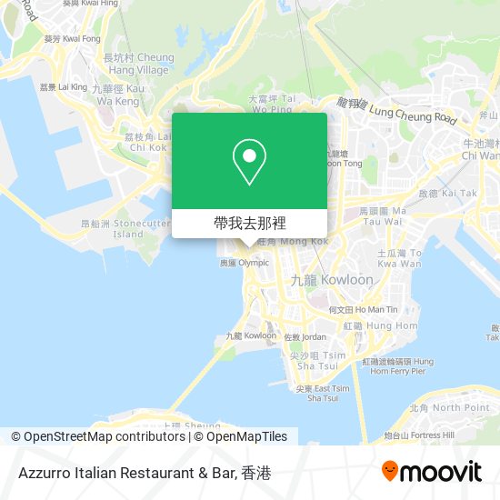 Azzurro Italian Restaurant & Bar地圖