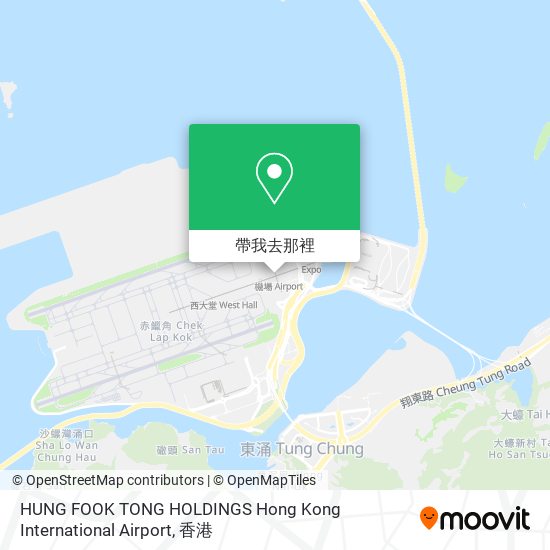 HUNG FOOK TONG HOLDINGS Hong Kong International Airport地圖