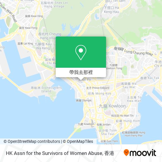 HK Assn for the Survivors of Women Abuse地圖
