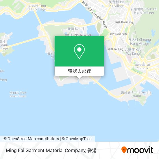 Ming Fai Garment Material Company地圖