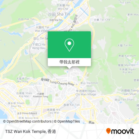 TSZ Wan Kok Temple地圖