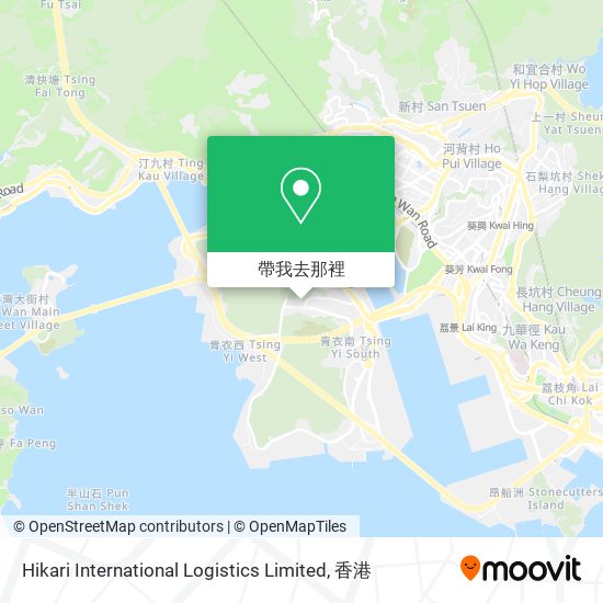 Hikari International Logistics Limited地圖