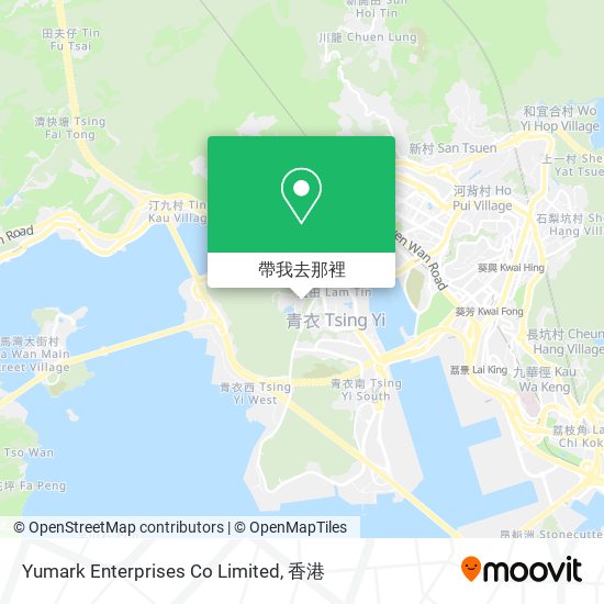 Yumark Enterprises Co Limited地圖