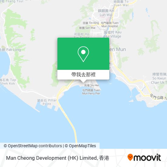 Man Cheong Development (HK) Limited地圖