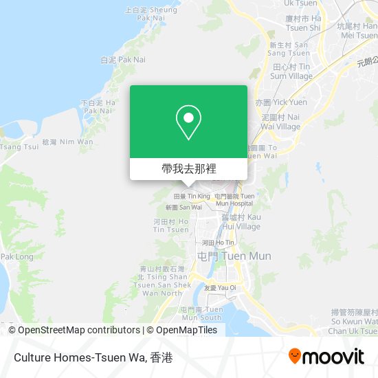 Culture Homes-Tsuen Wa地圖