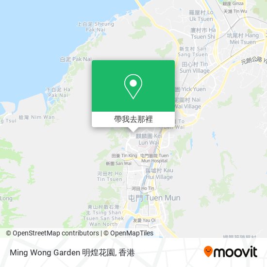 Ming Wong Garden 明煌花園地圖