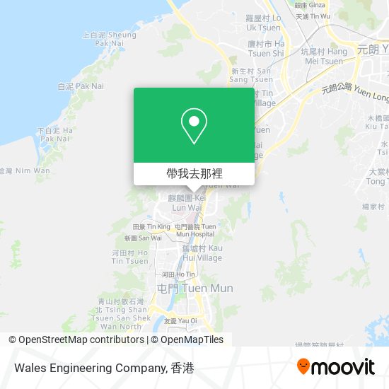 Wales Engineering Company地圖