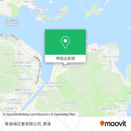 香港神託會有限公司地圖