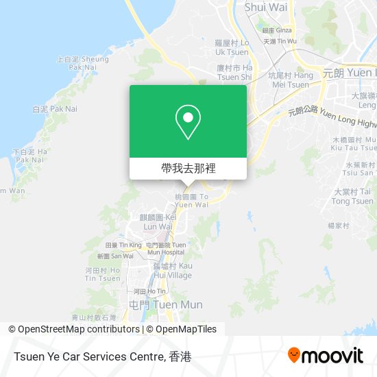 Tsuen Ye Car Services Centre地圖